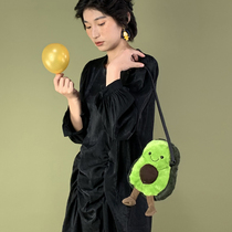  ZGUI paper ghost cartoon cute girl plush autumn and winter new net red ins shoulder messenger bag female small bag