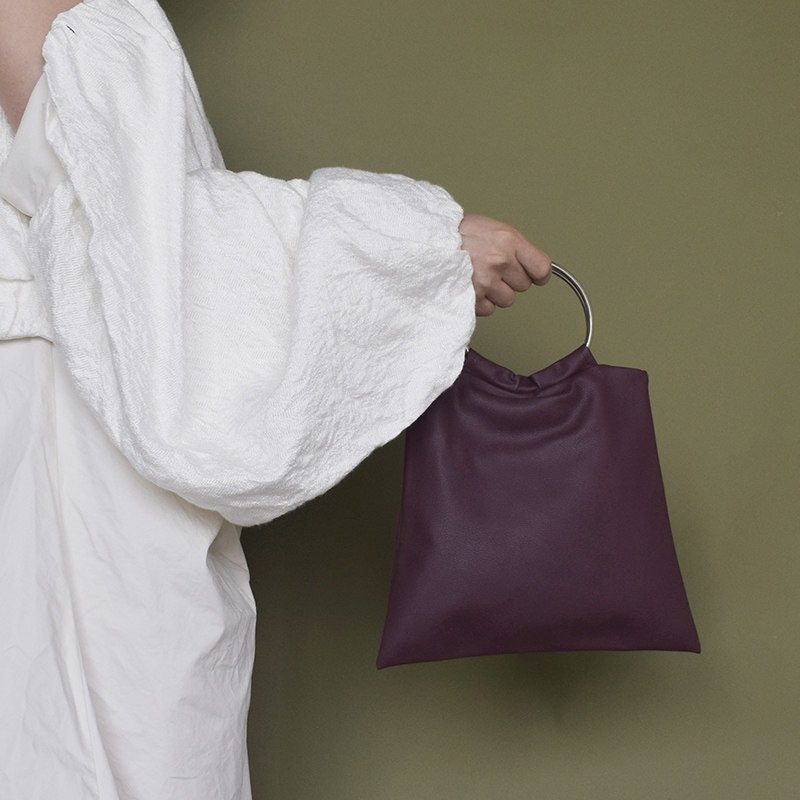 ZGUI paper ghost original design cute handbag pink retro bag bag in vacation mini bag