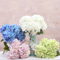 Simulation hydrangea fake flower DIY wedding hydrangea wall road guide simulation flower shooting props decoration hydrangea head