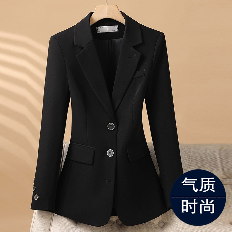 Black Blazer for Women, Autumn and Winter 2026 New Style, High-End, Eye-Catching Top, Casual, Stylish, Super Nice-Looking Suit Black Blazer for Women, Autumn and Winter 2026 New Style, High-End, Eye-Catching Top, Casual, Stylish, Super Nice-Looking Suit