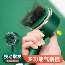 Comb Air Bag Massage Air Cushion Portable Portable Pet Cat Dog Hair Fluffy Little Brushed Lady Special Long Hair Net Red
