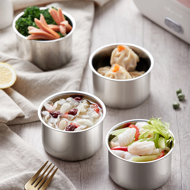 Bear electric lunch box accessories 0 4 liters mini stainless steel liner container DFH-B17H1