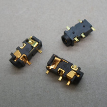Gold-plated headphone socket 3 5 audio socket 5-pin patch earphone mother Holder 3 5MM