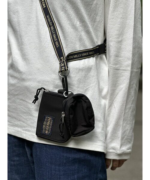 Брелок 日本代购 pendleton logotape neck pouch 彭得顿迷你斜挎包