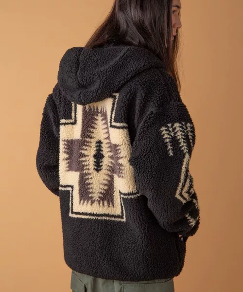 [Японский покупатель PENDLETON Boa Zip Hoodie ]