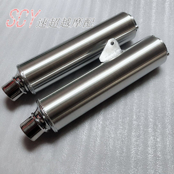 ເຫມາະສໍາລັບ Honda CB40092-98VTEC99-10 back pressure silent exhaust pipe original silencer exhaust pipe