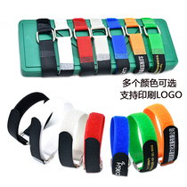 Iron buckle strap model cable tie back buckle Velcro strap buckle Devil sticky strap yoga strap sticky buckle