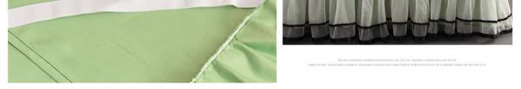 công chúa Hàn Quốc ren màu đen một mảnh giường váy ren flounced trượt bedspread Fitted Simmons tay áo bảo vệ - Váy Petti váy giường