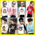 Chàng trai cotton t-shirt áo dài ở trẻ em lớn áo thun mùa thu váy cô gái áo sơ mi dưới Hàn Quốc phiên bản của chiếc áo khoác mùa xuân lycra thủy triều. 