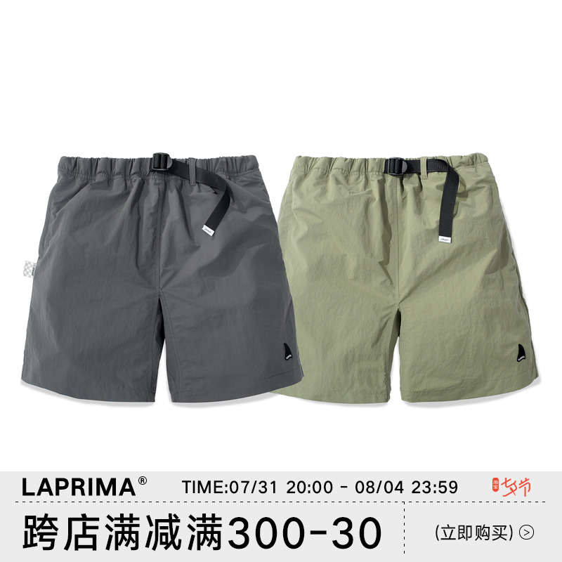 LAPRIMA 21SS FUNCTION SHORTSNYLLON Functional Sports Waterproof Shorts Loose Beach Pants