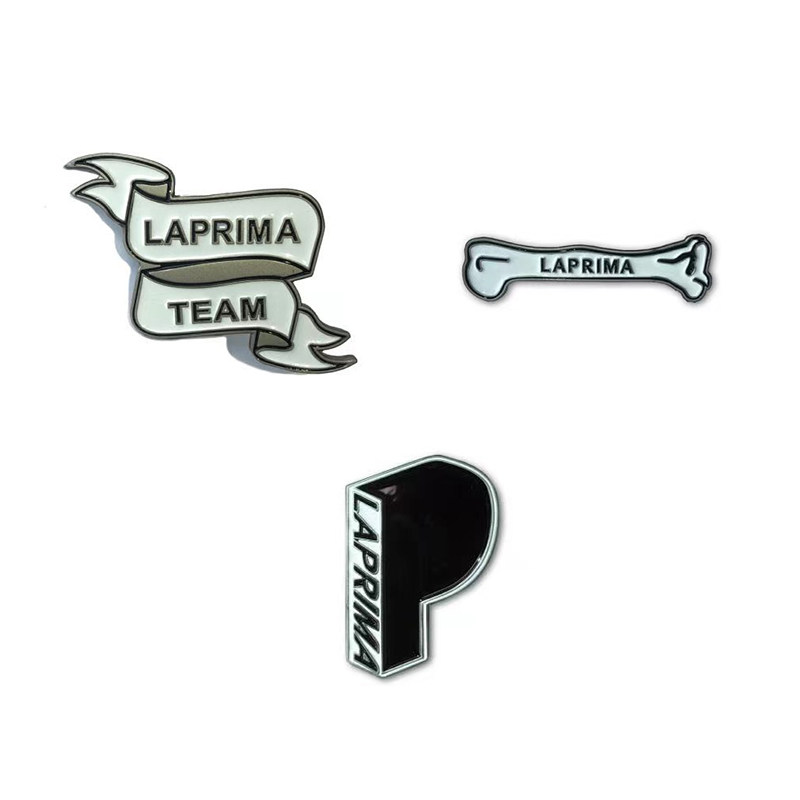 LAPRIMA 20SS BADGE STEEL SET badge brooch pin set of 3 pcs