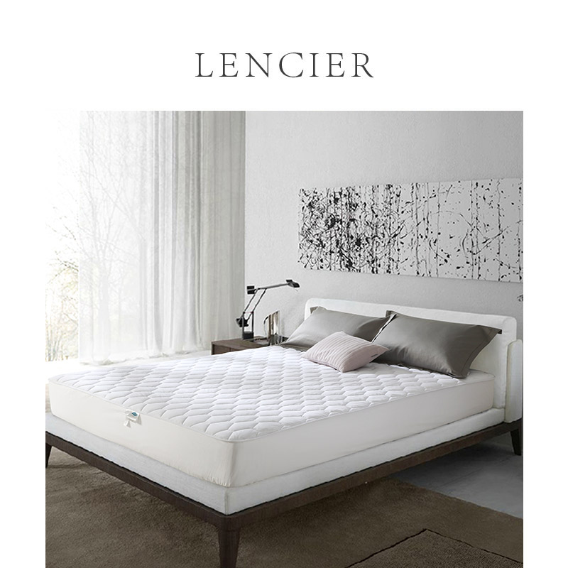 LENCIER 兰叙 吸湿抗菌 纯棉 床笠式席梦思保护垫 经典款 天猫优惠券折后￥119起包邮（需领券）