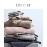 Lencier Lanxu Solid -Coloreed Tither All Cotton Cotton Cotton Cotton Gaces, купание быстро сухие полотенца 3 установлено Delan