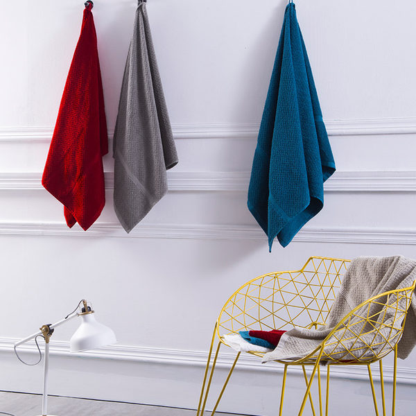 LENCIER 兰叙 纯棉 可挂式毛巾 35*70cm 4条 优惠券折后￥53.6包邮（￥53.6-10）