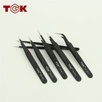 De Gao TGK-ES10 ES11 ES12 ES13 ES14 ES15 series anti-static stainless steel tweezers