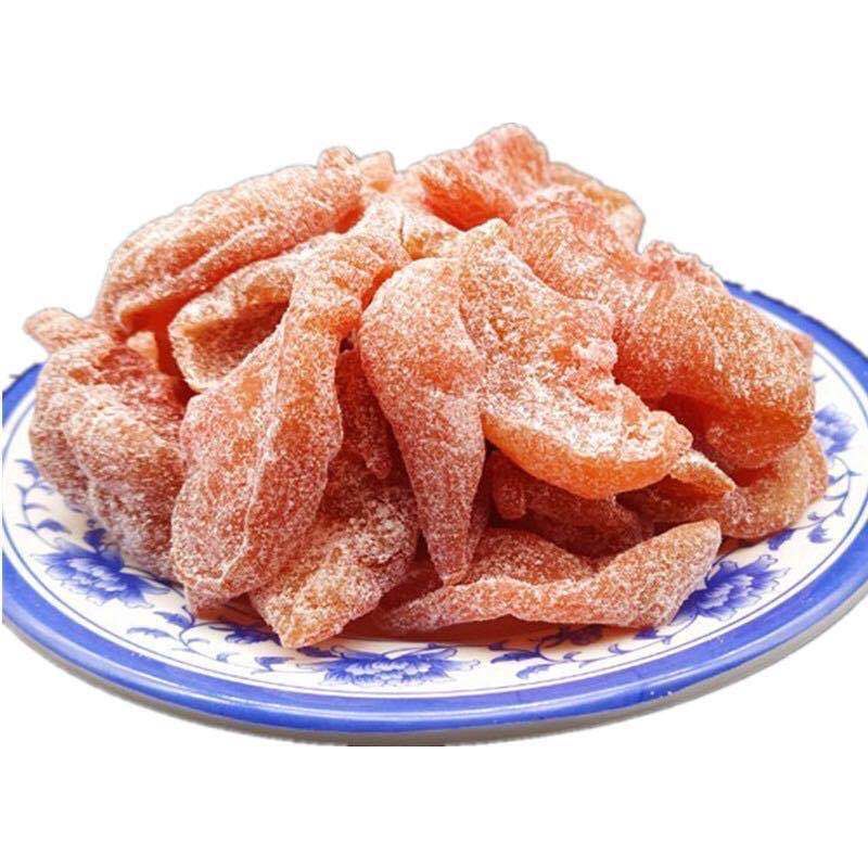 Salt peach meat is ready to eat cold fruit candy fruit jam fruit dried fruit and snack 5 kg