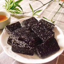 Salty sweet black sesame cake handmade Chaoshan specialty snack walnut sesame cake nutrition cake