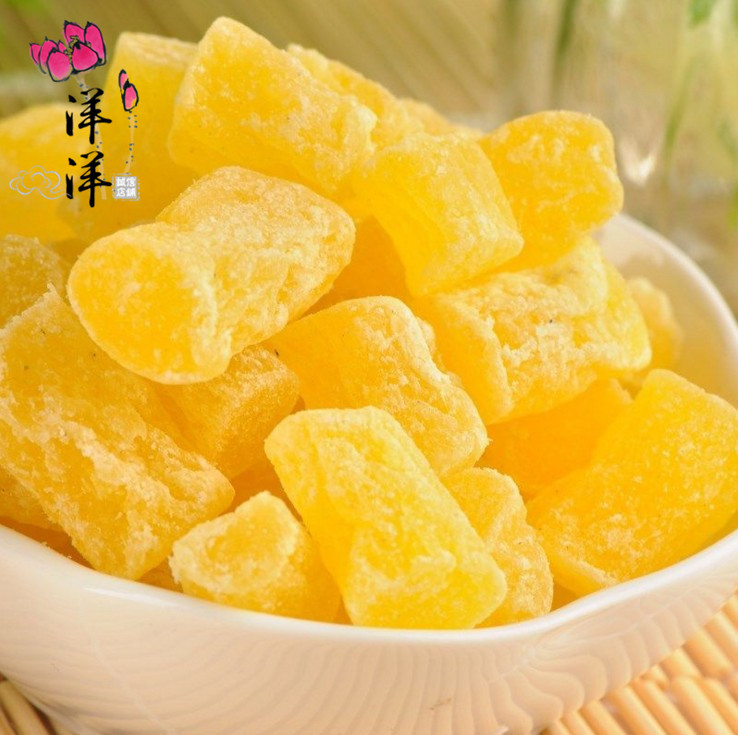 Pineapple core 5 catty pineapple Ding pineapple dried fresh pineapple slice Leisure snack Candied Fruits Dried Fruits Dried Fruits Dried Fruit