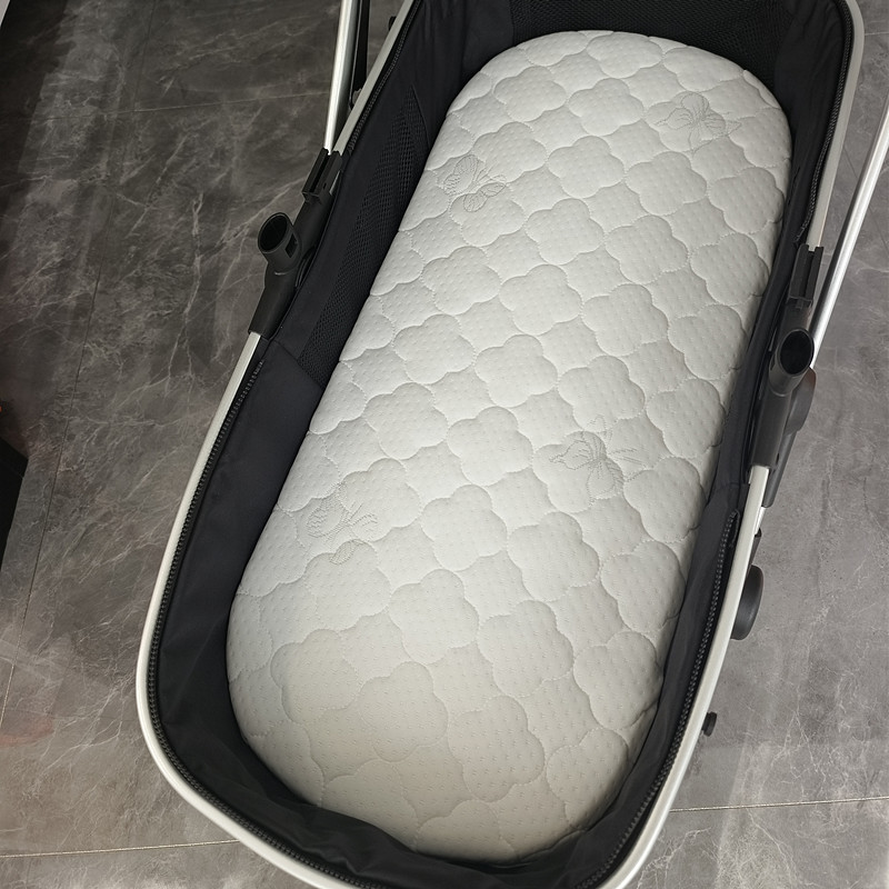 Baby Stroller Spine Protection Sleeping Board, Environmentally Friendly Coconut Palm Mattress, Newborn Baby Sleeping Basket Cushion, Stroller Breathable Sleeping Pad