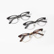 Clip-on tortoiseshell Shawn Yue myopia glass frame frame plate half-frame pure titanium men and women's frame the same eye frame retro ultra-light