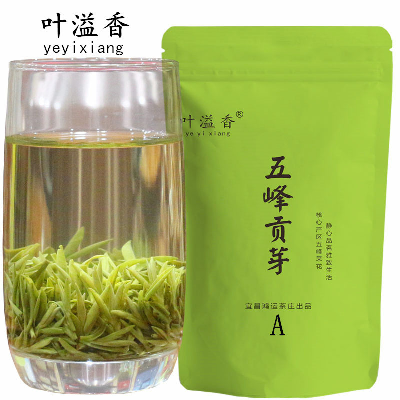 Tea Green Tea Wufeng Gongya Maojian 2021 Mingqian New Tea 500g Bag Yichang flower picking Alpine tea spill fragrance