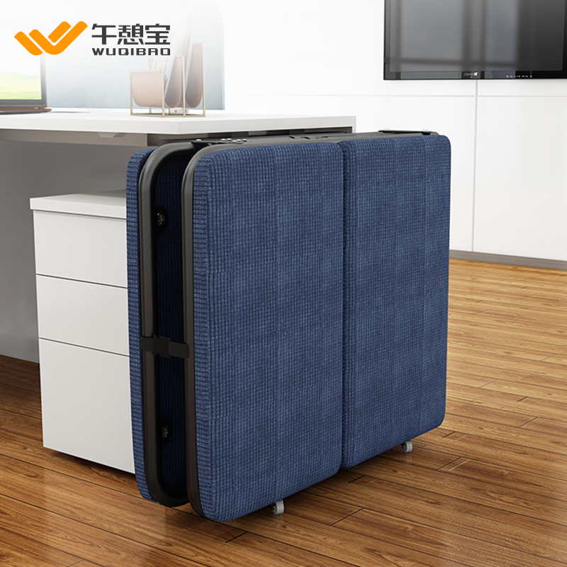 Lunch break treasure Wooden bed Hard board folding bed sheet Simple office lunch break Home care Portable nap artifact