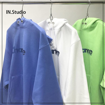 INstudio Korea 19 autumn designer brand CHANCECHANCE new hooded plus velvet sweater