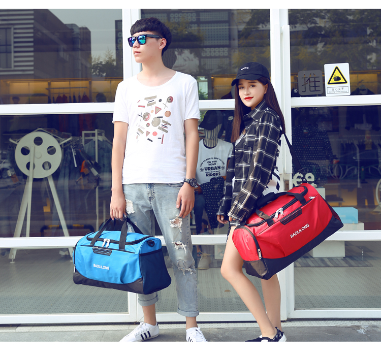 Túi khô tay ướt tách túi thể thao nam túi thể dục nữ túi duffel túi du lịch túi đeo vai - Túi du lịch túi du lịch nam đẹp