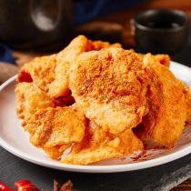 Crispy pork residue dry fried crispy spicy pork belly shop keto Net red snack snack Wenzhou specialty 100g