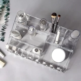 Косметическая настольная большая коробка для хранения, помада для ухода за кожей, туалетный столик