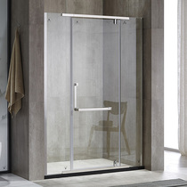 832 model shaft custom shower room swing door bathroom partition glass tempered transparent 3C certified shower door