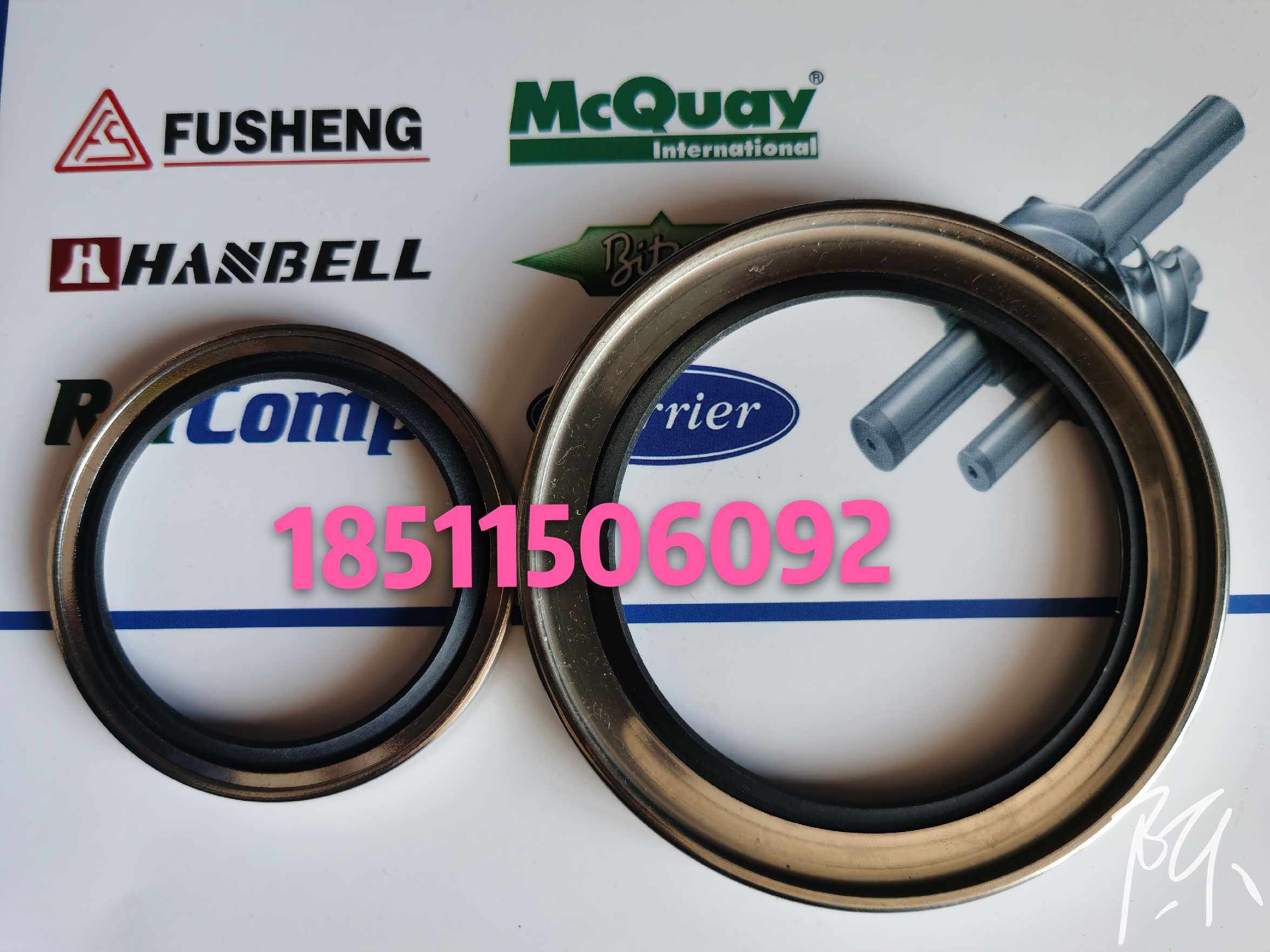 Bitzer screw compressor oil seal sealing ring gas seal CSH CSW model screw accessories overhaul kit