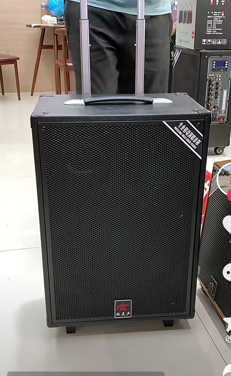 Euro - American Sound 518 263 3D Outdoor Use Professional K Singing Song Sound Mobile High Power Push Band Speaker