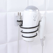 Punch-free hair dryer rack bathroom toilet storage rack wall-mounted air duct shelf