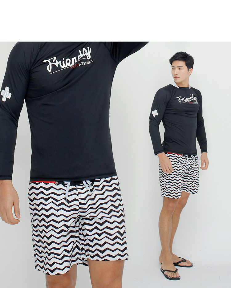 VENDISEXTREME quần đôi đi biển nam nhanh khô nhanh kích thước lớn lướt nữ quần short 7 màu đi biển	