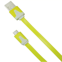 micro usb Android smart short head color noodle mobile phone charging cable suitable for raspberry pie charging wire