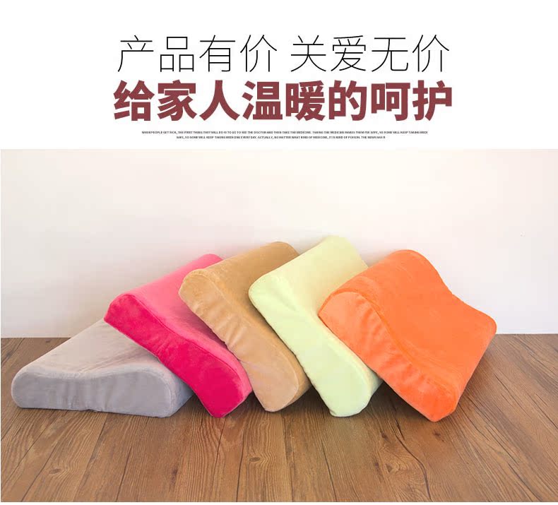Vỏ gối nhung dày cộng với nhung trẻ em người lớn nhớ gối gối 50 30 Vỏ gối cao su Thái Lan 60 40 gối