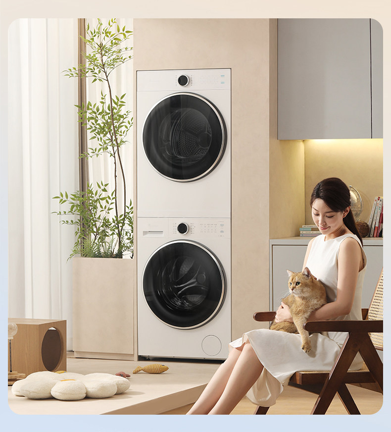 Комплект стиральная и сушильная машина Little Swan 628PLUS White 10кг