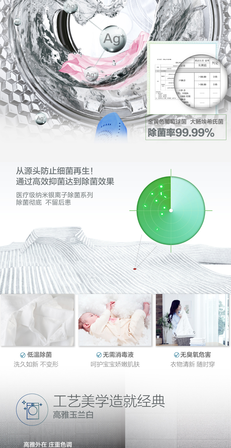 Little Swan 10 kg KG Water Cube Biến tần con lăn Máy giặt tự động TG100VT86WMAD5 máy giặt samsung