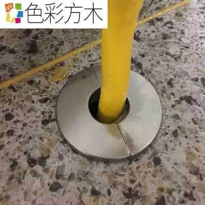 Limited gas pipe Gas pipe hole gap decorative cover Faucet pipe beautification stainless steel ring wall hole