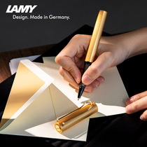 LAMY ball pen Germany Lingmei LX series aluminum metal rod 50th anniversary commemorative edition signature pen Neutral pen Fashion simple portable office stationery products