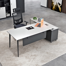 Boss desk simple modern president desk manager table master desk desk office table and chair combination single large class