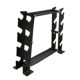Home Dumbbell Rack Kettlebell Storage Double-Layer Dumbbell Rack Home Placement Rack Two-Layer Gym Vertical Fixed Dumbbell Rack