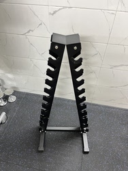 Fitness A-Type 10-Pair Dumbbell Storage Rack Vertical Dumbbell Rack H-Shaped Dumbbell Storage Rack for Men's Home Use Dumbbells