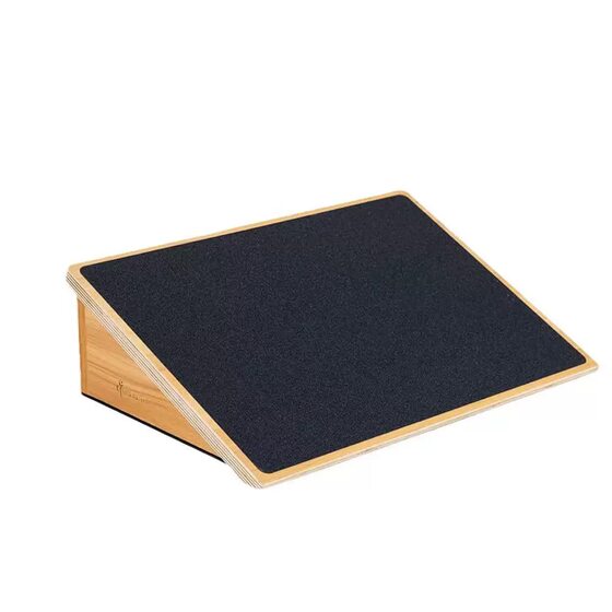 Wooden stretch board inclined pedal squat training tilt board fitness deadlift squat foot pad auxiliary force generator