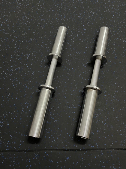 Fitness Barbell Bar Solid Electroplated Short Olympic Bar Dumbbell Bar 50Cm5Cm Home Fitness Equipment Barbell Bar for Men and Women