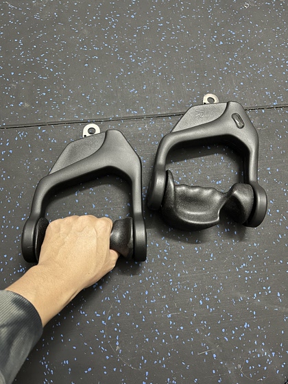 Fitness Ergonomic Handle Bird Handle Resistance Band Rowing Grip High Pull-Down Rowing Machine Men's Biceps