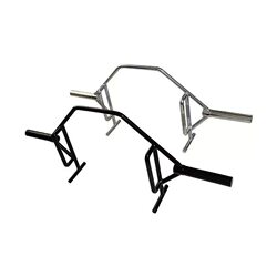 Home-Use Hexagonal Barbell Bar, Open-Loop Olympic Barbell, Deadlift Bar, Fitness Indoor Exercise Equipment