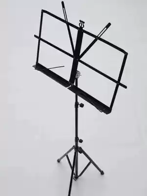 Bold and thickened tube music stand for learning musical instruments
