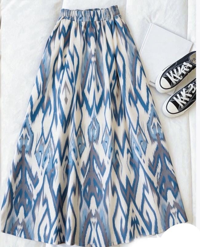 Xinjiang Half-Length Skirt Adelaide Skirt Large Flared Skirt Reba Dance Performance Dancing Adelaide Uyghur